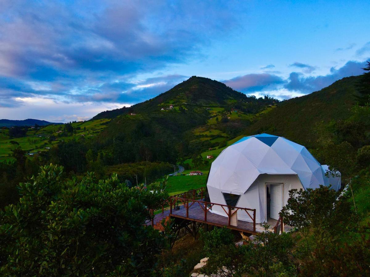 Golden Glamping Hotel Guatavita Buitenkant foto