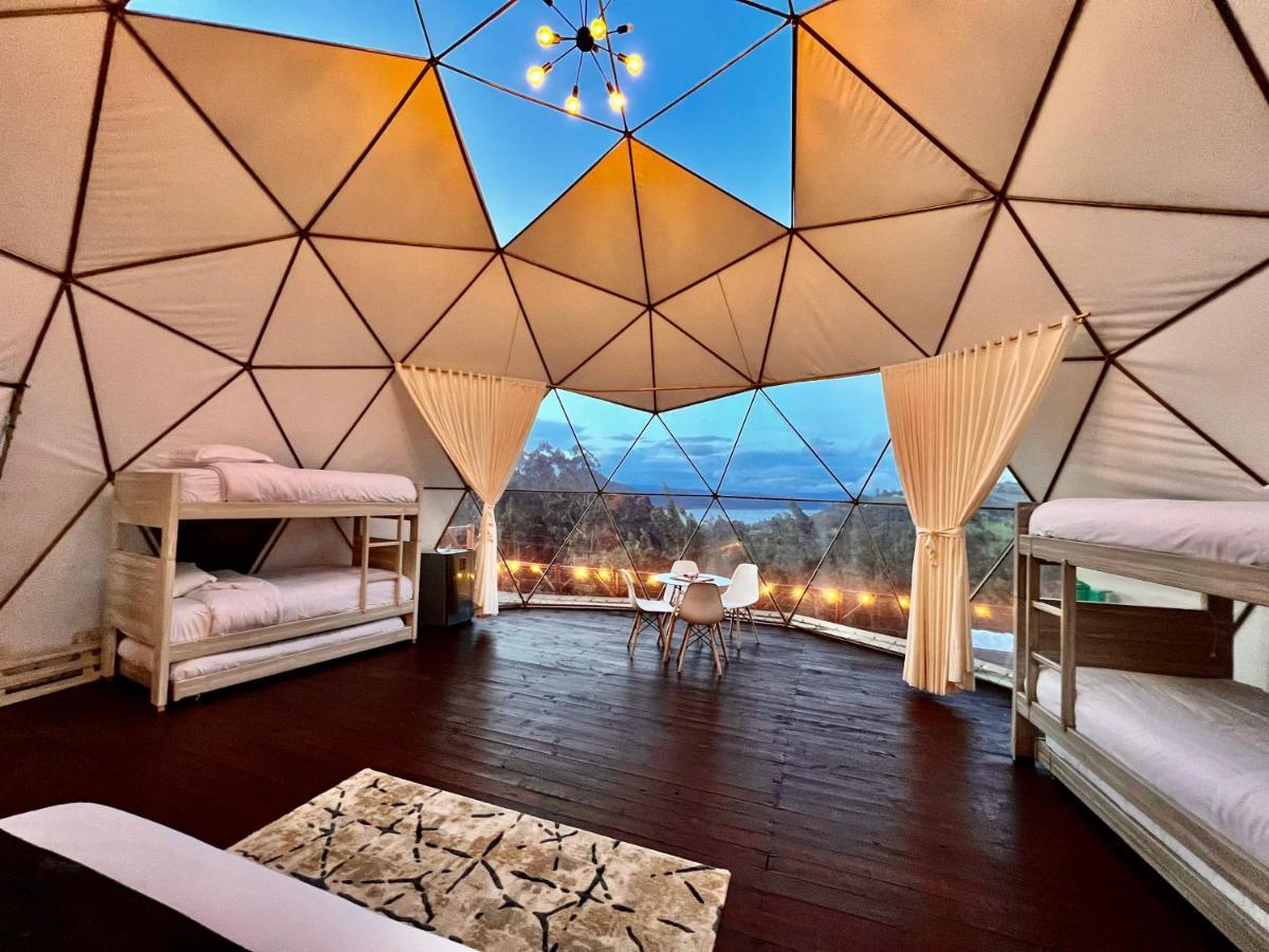 Golden Glamping Hotel Guatavita Buitenkant foto
