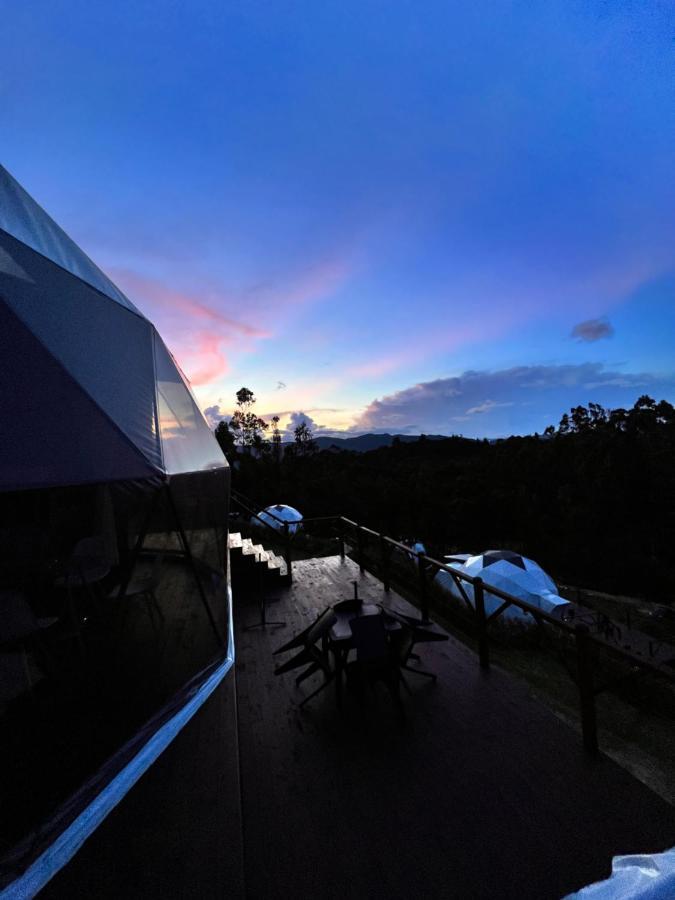 Golden Glamping Hotel Guatavita Buitenkant foto