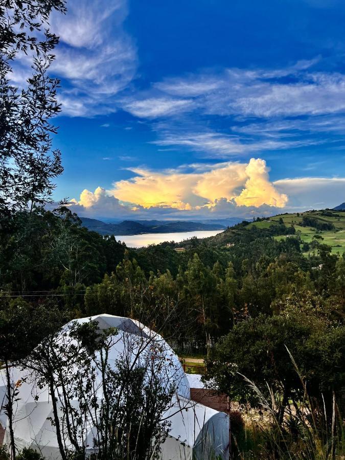 Golden Glamping Hotel Guatavita Buitenkant foto