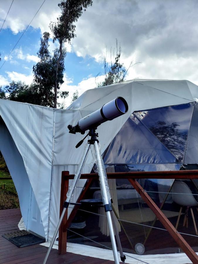 Golden Glamping Hotel Guatavita Buitenkant foto