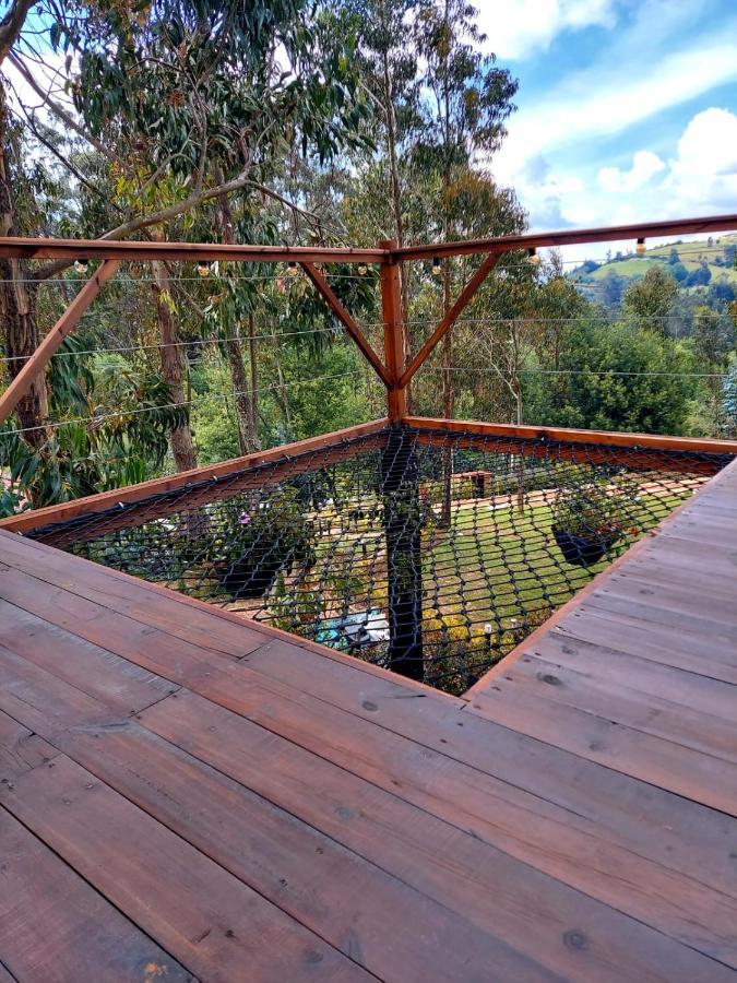 Golden Glamping Hotel Guatavita Buitenkant foto