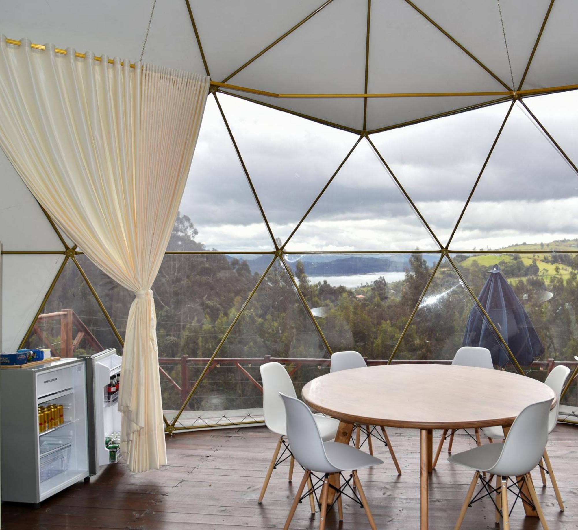 Golden Glamping Hotel Guatavita Buitenkant foto